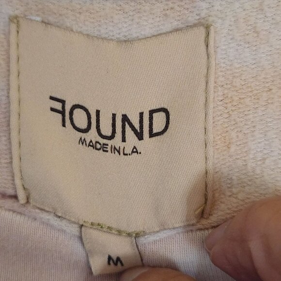 Found LA Pink Blush Tie Dye Oversized Sweatshirt Size M - Picture 7 of 8